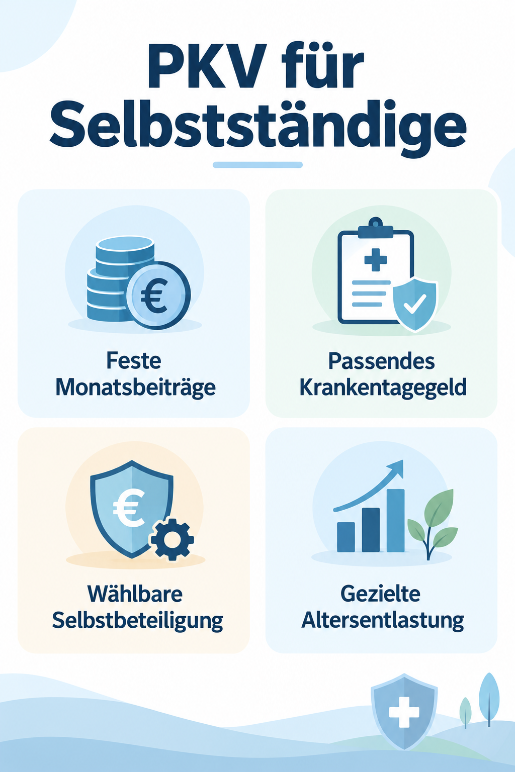 Infografik: PKV für Selbstständige: Individuelle Absicherung im Praxis-Check
